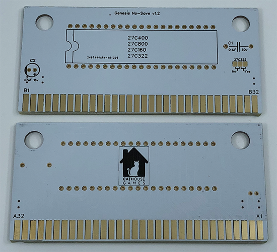 sega genesis pcb